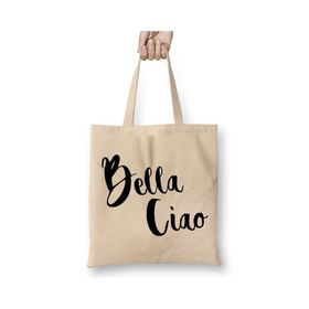 Baskı Dükkanı Bella Ciao La Casa De Papel Bez Çanta