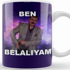 Baskı Dükkanı Ben Belayım Azer Bülbül Kupa
