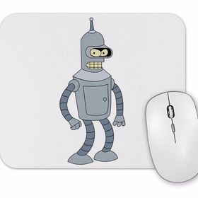 Baskı Dükkanı Bender Futurama Mouse Pad