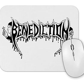 Baskı Dükkanı Benediction Bolt Thrower Deicide Six Feet Under Death Obituary Mouse Pad