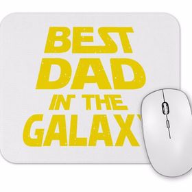 Baskı Dükkanı Best Dad in the Galaxy Mouse Pad