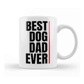 Baskı Dükkanı Best Dog Dad Ever 010 Kupa