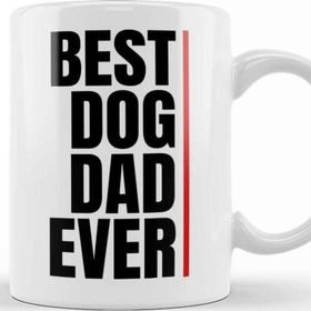 Baskı Dükkanı Best Dog Dad Ever 010 Kupa