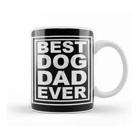 Baskı Dükkanı Best Dog Dad Ever 011 Kupa