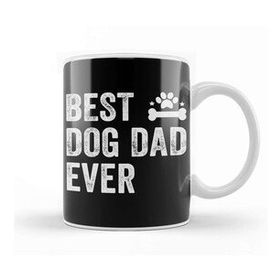 Baskı Dükkanı Best Dog Dad Ever 013 Kupa