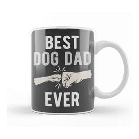 Baskı Dükkanı Best Dog Dad Ever 014 Kupa