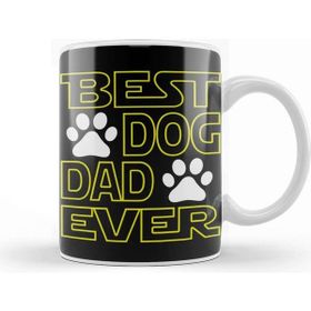 Baskı Dükkanı Best Dog Dad Ever 02 Kupa