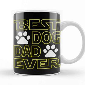 Baskı Dükkanı Best Dog Dad Ever 02 Kupa