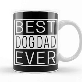 Baskı Dükkanı Best Dog Dad Ever 05 Kupa