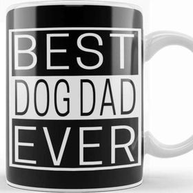 Baskı Dükkanı Best Dog Dad Ever 05 Kupa