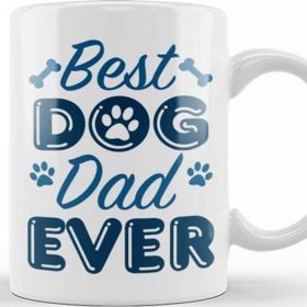 Baskı Dükkanı Best Dog Dad Ever 06 Kupa