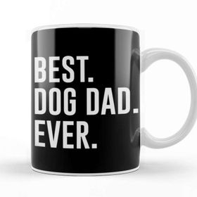 Baskı Dükkanı Best Dog Dad Ever 07 Kupa