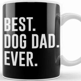 Baskı Dükkanı Best Dog Dad Ever 07 Kupa