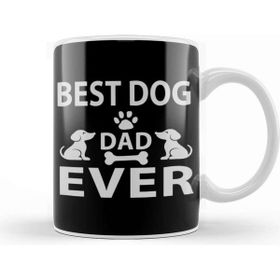Baskı Dükkanı Best Dog Dad Ever 08 Kupa
