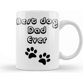 Baskı Dükkanı Best Dog Dad Ever 09 Kupa