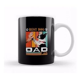 Baskı Dükkanı Best Dog Dad Ever Köpek 02 Kupa