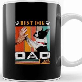 Baskı Dükkanı Best Dog Dad Ever Köpek 02 Kupa