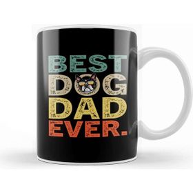Baskı Dükkanı Best Dog Dad Ever Köpek 04 Kupa