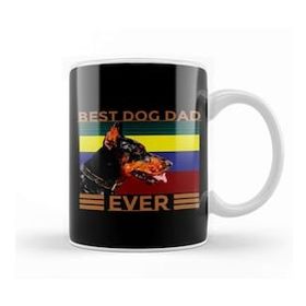Baskı Dükkanı Best Dog Dad Ever Köpek 05 Kupa