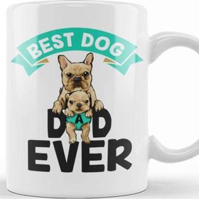 Baskı Dükkanı Best Dog Dad Ever Köpek 07 Kupa