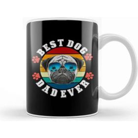 Baskı Dükkanı Best Dog Dad Ever Köpek 09 Kupa