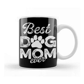Baskı Dükkanı Best Dog Mom Ever 02 Kupa Bardak