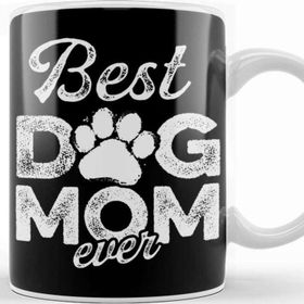Baskı Dükkanı Best Dog Mom Ever 02 Kupa Bardak