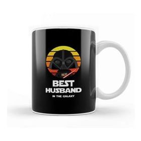 Baskı Dükkanı Best Husband In The Galaxy Husband Star Wars Porselen Kupa