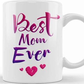 Baskı Dükkanı Best Mom Ever Anneler Günü 01 Kupa