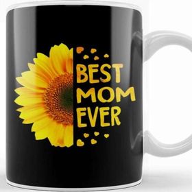 Baskı Dükkanı Best Mom Ever Anneler Günü 01 Kupa