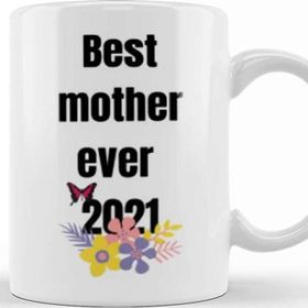 Baskı Dükkanı Best Mother Ever Moth 2021 Kupa