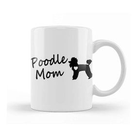 Baskı Dükkanı Best Poodle Mom Ever Gifts 01 Kupa