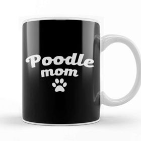 Baskı Dükkanı Best Poodle Mom Ever Gifts 01 Kupa