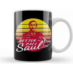 Baskı Dükkanı Better Call Saul Vaporwave Style Kupa