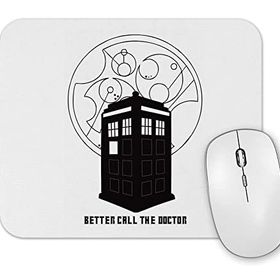 Baskı Dükkanı Better Call the Doctor Mouse Pad