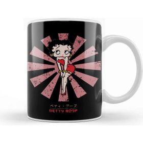 Baskı Dükkanı Betty Boop Porselen Kupa