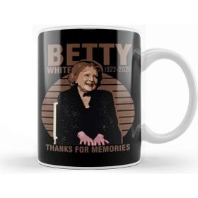 Baskı Dükkanı Betty White Thanks For Memories Kupa