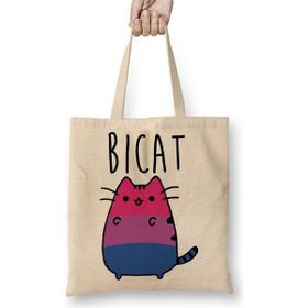 Baskı Dükkanı Bıcat Kedi Bez Çanta