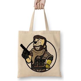 Baskı Dükkanı Big Boss Vault Boy Bez Çanta