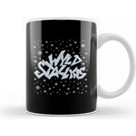 Baskı Dükkanı Bill and Ted Wyld Stallyns Christmas Snow Logo Kupa