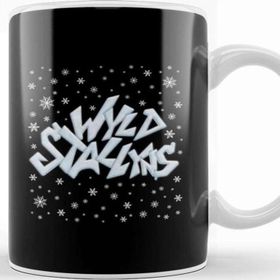 Baskı Dükkanı Bill and Ted Wyld Stallyns Christmas Snow Logo Kupa