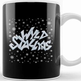 Baskı Dükkanı Bill and Ted Wyld Stallyns Christmas Snow Logo Kupa