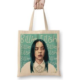 Baskı Dükkanı Billie Eilish 014 Bez Çanta