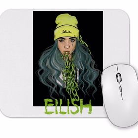 Baskı Dükkanı Billie Eilish 04 Mouse Pad