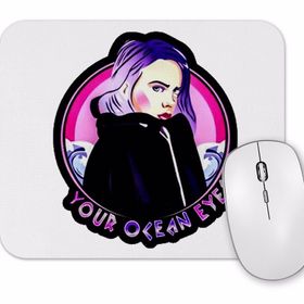 Baskı Dükkanı Billie Eilish Ocean Eyes Mouse Pad