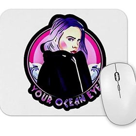 Baskı Dükkanı Billie Eilish Ocean Eyes Mouse Pad