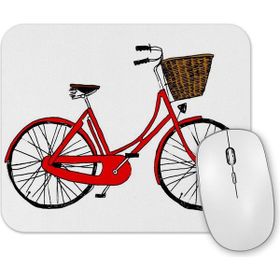 Baskı Dükkanı Bisiklet Retro Mouse Pad