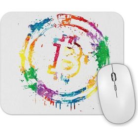 Baskı Dükkanı Bitcoin 02 Mouse Pad