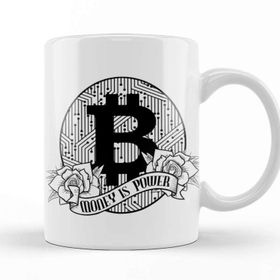 Baskı Dükkanı Bitcoin Money Is Power Btc Cryptocurrency Trading Kupa