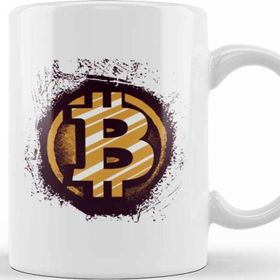 Baskı Dükkanı Bitcoin Present I Krypto Money Corrupt Money 03 Kupa